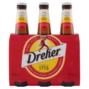 DREHER BIRRA BOTTIGLIA ML.330 X 3