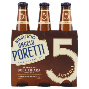 PORETTI BIRRA 5 LUPPOLI6,5* ML. 330X3