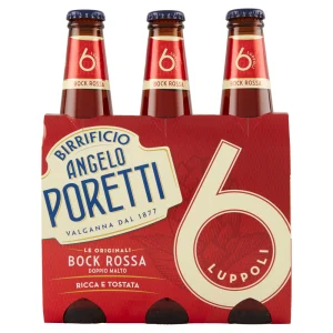 PORETTI BIRRA 6 LUPPOLI 7,00* ML. 330X3