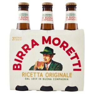 MORETTI BIRRA BOTTIGLIA ML.330 X 3