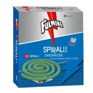 FULMINE SPIRALI ZANZARE INSETTI
