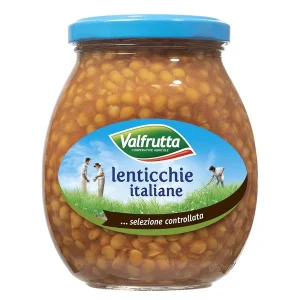 VALFRUTTA LENTICCHIE VETRO GR.370
