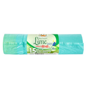 SACCO VERDE LIME 55X65 PZ.15