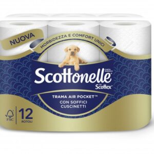 SCOTTONELLE IGIENICA 12 ROTOLI