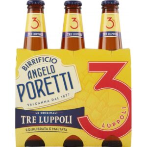 PORETTI BIRRA 3 LUPPOLI CL.33X3X8