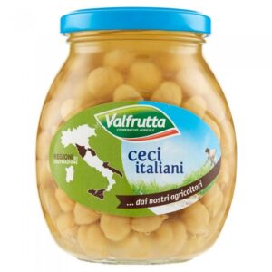 VALFRUTTA CECI VETRO GR.370