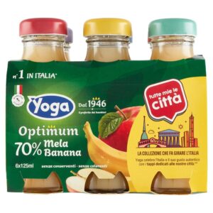 YOGA SUCCO OPTIMUM MELA BANANA ML.125X6