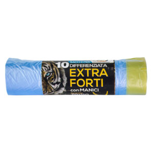 SACCO AZZURRO PER DIFFERENZIATA 70X110 PZ.10