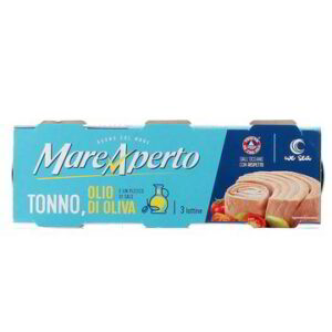 MARE APERTO TONNO OLIO OLIVA GR.60X3