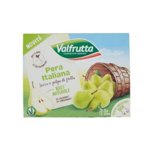 VALFRUTTA SUCCO BRIK PERA ML.200X3