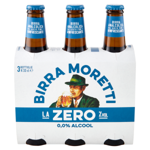 BIRRA MORETTI ZERO CL.33X3X8